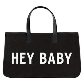 Stephan Baby N6643 Canvas Tote - Hey Baby