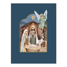 Alfred Mainzer N6690 Pop Up Card - Nativity