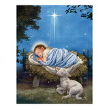 Alfred Mainzer N6694 Advent Calendar Greeting Card - Christ Child