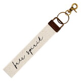 Heartfelt N6923 Canvas Keychain - Free Spirit