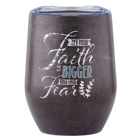 Heartfelt N6943 Wine Tumbler - Faith be