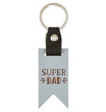 Heartfelt N6959 Wood Keychain - Super Dad