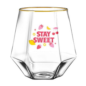 Heartfelt N6985 Beveled Wine Glass - Sweet