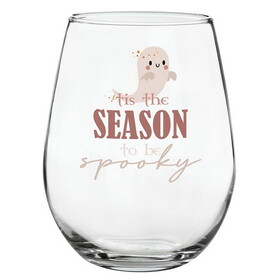 Heartfelt N7000 Stemless Wine Glass - Spooky