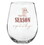 Heartfelt N7000 Stemless Wine Glass - Spooky