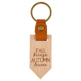 Heartfelt N7022 Wood Keychain - Love Fall