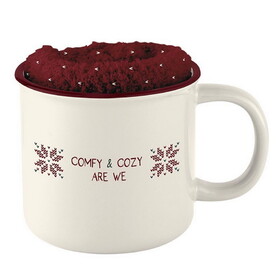 Heartfelt N7041 Mug &amp; Sock Gift Set - Comfy Cozy