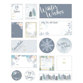 Heartfelt N7054 Gift Tags - Winter Wishes