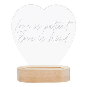 Heartfelt N7094 Desk Lamp - Love Patient
