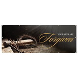 Celebration Banners N7340 Your Sins Are Forgiven Outdoor Banner