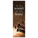 Celebration Banners N7344 Panoramic Series - By His Wounds We Are Healed Banner