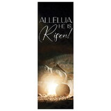 Celebration Banners N7345 Panoramic Series - He is Risen! Banner