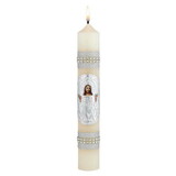 Will & Baumer N7365 Baptism Candle - Light of the World