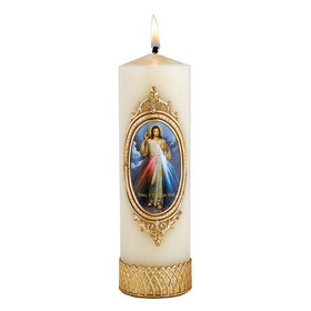 Will & Baumer N7395 Devotional Candle - Divine Mercy (N7395)