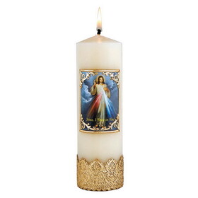 Will & Baumer N7396 Devotional Candle - Divine Mercy (N7396)
