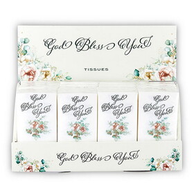 Heartfelt N7517 Tissue Packs Display - Floral