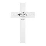 Spiritual Harvest N7594 Gather Here with Grateful Hearts Wall Cross
