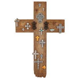 Spiritual Harvest N7848 Weathered Splendor Cross