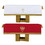 Christian Brands N7973 Reversible Altar Frontal - Red &amp; White