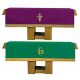 Christian Brands N7974 Reversible Altar Frontal - Purple & Green