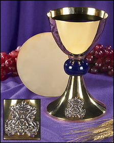 Sudbury NC905 Blessed Mother Chalice And Paten Set