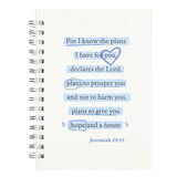 Faithworks NOT2008 Notes of Hope Spiral Notebook - For I Know