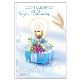 Alfred Mainzer Alfred Mainzer God's Blessings on Your Ordination Card