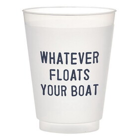 Face to Face P0073 Frost Cup - Whatever Floats your Boat