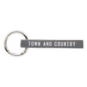 Face to Face P0095 Wood Keychain - Town and Country
