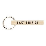 Face to Face P0098 Wood Keychain - Enjoy the Ride