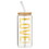 Wedding P0130 Glass Cold Brew Tumbler - Love is Brewing