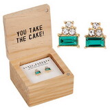 Fleur Jewelry P0154 Treasure Box Earrings - HBD