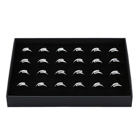 Kingdom Jewelry P0238 Kingdom Wrapped Ring Filled Display - Blessed Jesus Faith - 24 pcs