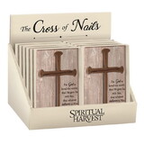 Spiritual Harvest P0282 Filled Display - The Cross of Nails - 12 pcs