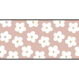 Sippin' Pretty P0717 Paper Table Runner - Pink Flower