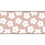 Sippin' Pretty P0717 Paper Table Runner - Pink Flower