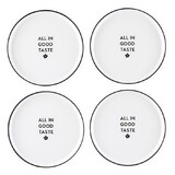 Sippin' Pretty P0742 Appetizer Melamine Plates - Set of 4 - All in Good Taste