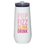 Sippin' Pretty P0760 Champagne Tumbler - Pop Fizz