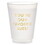 Sippin' Pretty P0796 Gold Foil Frost Cup - Favorite Guest