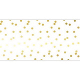 Sippin' Pretty P0806 Paper Table Runner - Gold Dot