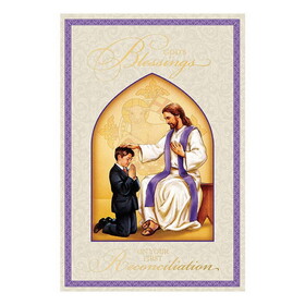 Alfred Mainzer P1511 God&#x27;s Blessings on your First Reconciliation - (Boy)