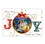 Alfred Mainzer P1535 Wishing you Joy Ornament Christmas Card