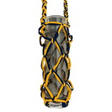 Faithworks Water Bottle Carrier (Cross Body) - Navy/Yellow Gold