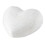 PURE Design P2162 Small Paper Mache Heart - White