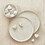 PURE Design P2162 Small Paper Mache Heart - White