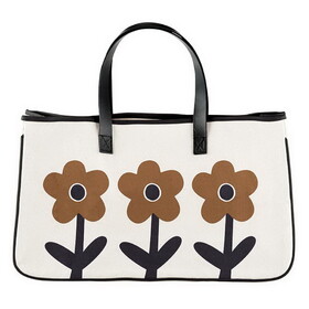 Hold Everything P2165 Canvas Tote - Flowers