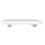 Tablesugar P2167 White Marble Footed Tray - 8" SQ