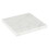 Tablesugar P2170 White Marble Footed Tray - 6" SQ