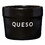 Tablesugar P2186 Black Ceramic Queso Bag