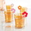 Tablesugar P2262 Everyday Luster Glass - Tangerine